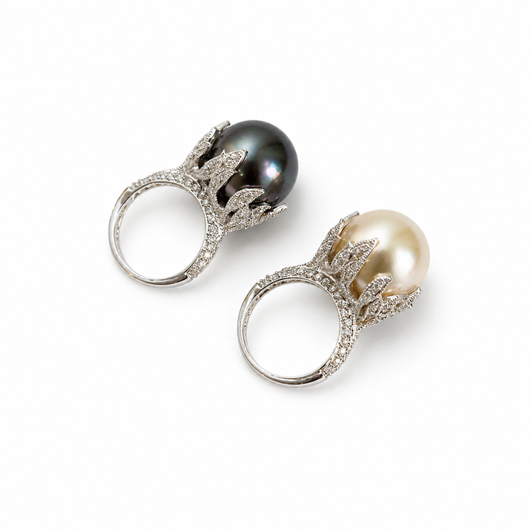 PEARL LABYRINTH RING