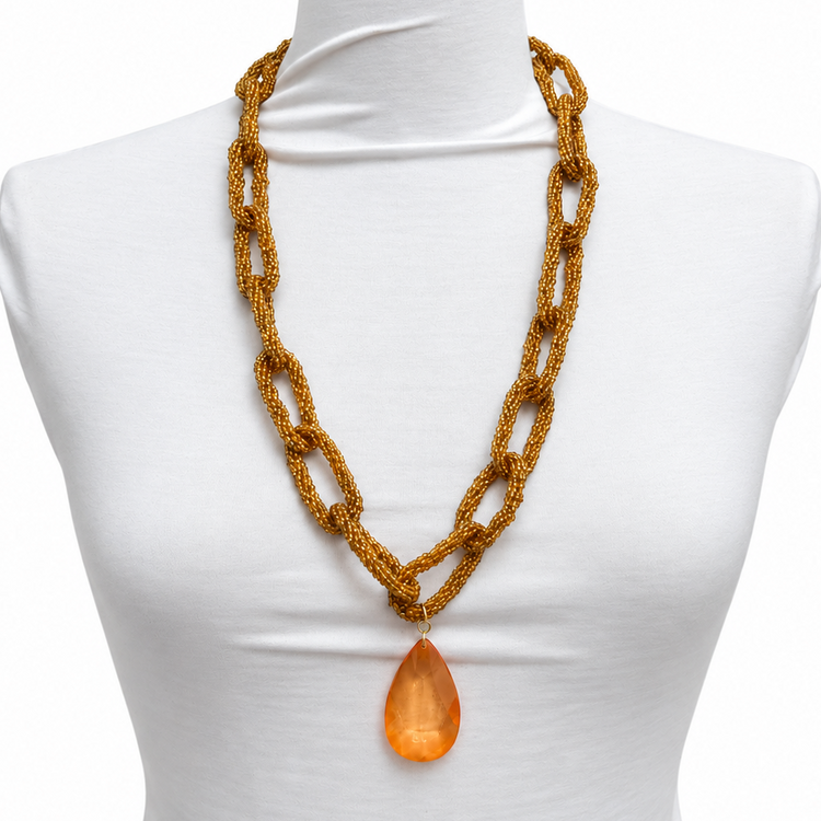 THE BEADED CHAINS - GOLD