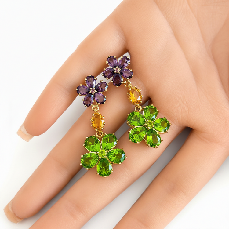 FLEUR DE SOLEIL EARRINGS