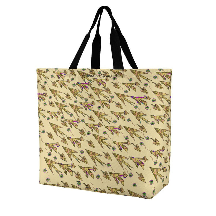 LARGE ARROW CARRY-ALL TOTE BAG
