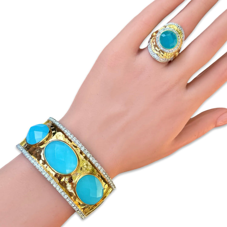 THE LAGUNA AZZURRA CUFF BRACELET