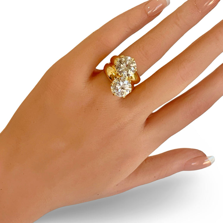 JUST THE TWO OF US RING GOLD OR SILVER