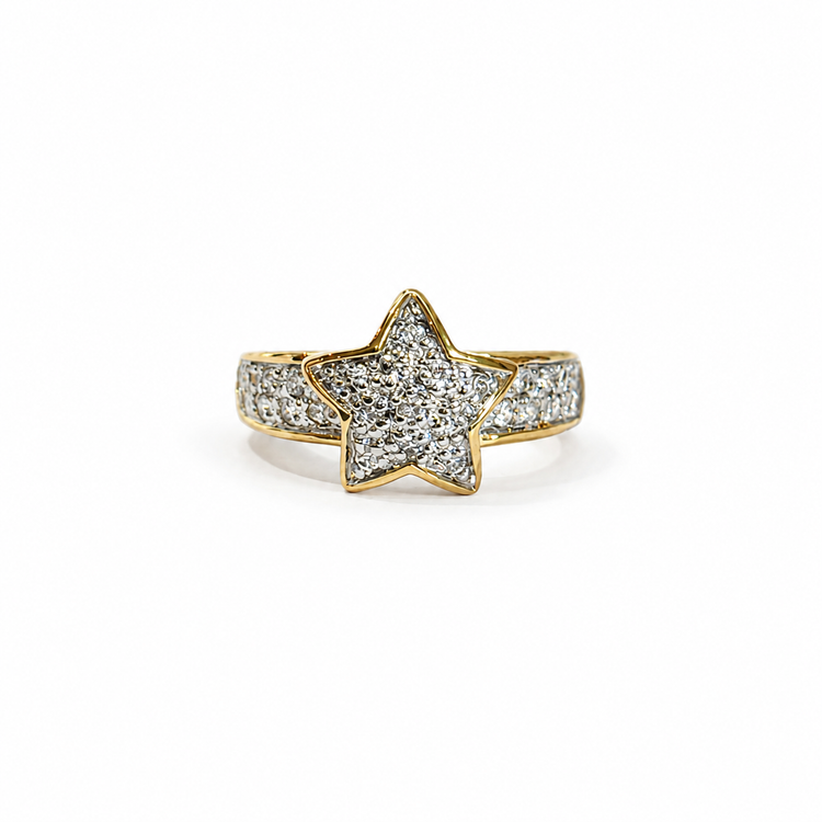 MOON AND STARS RING