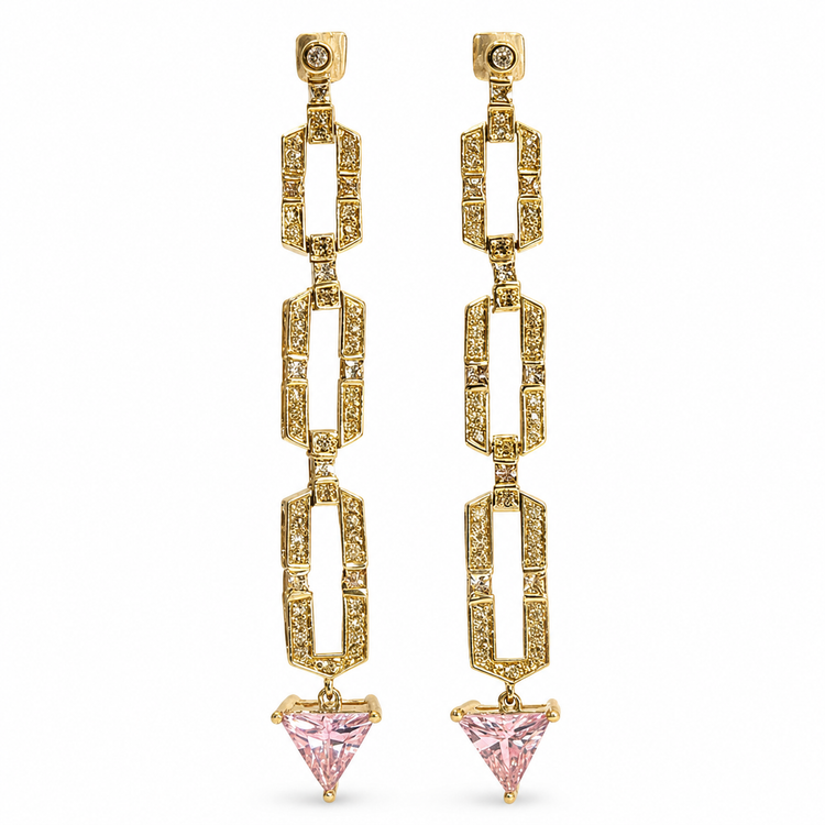 PINK LADY EARRINGS