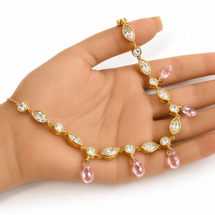 GOLDEN BLUSH NECKLACE