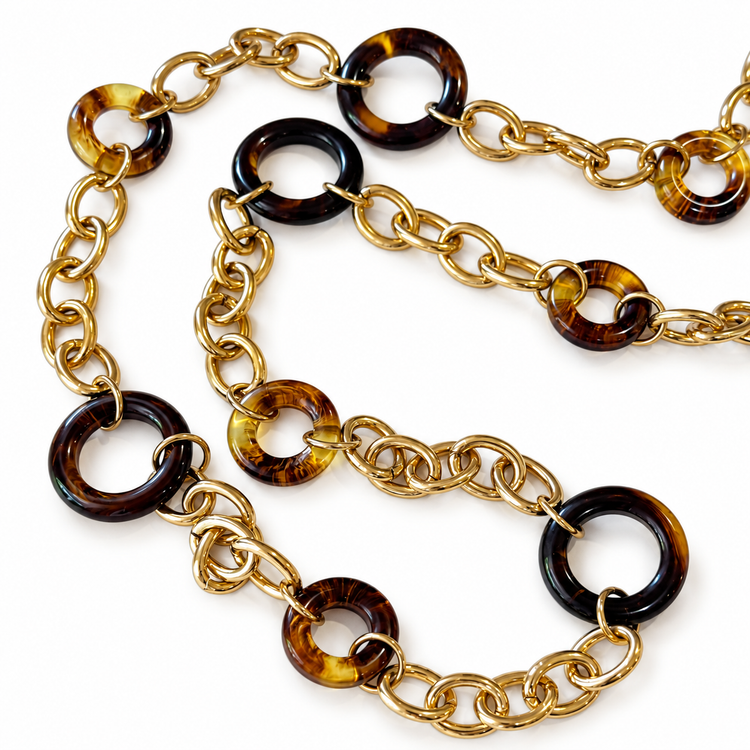 THE TORTOISE LINK NECKLACE