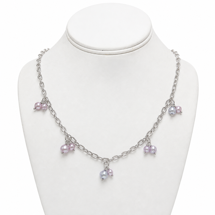 *LIMITED EDITION* LAVENDER BLACK HOLE SUN NECKLACE