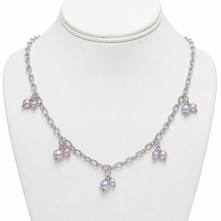 *LIMITED EDITION* LAVENDER BLACK HOLE SUN NECKLACE