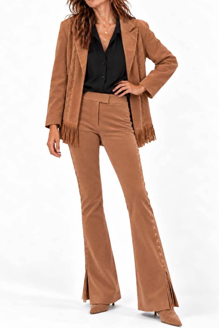 THE MONTANA SUEDE WHIPSTITCH PANTS