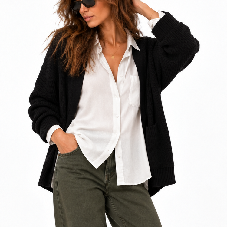 THE CAMDEN BLOUSE - IVORY