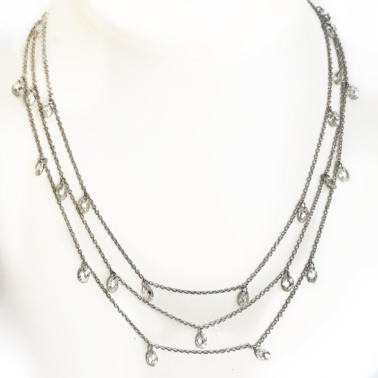 FLOATING BRIOLETTE NECKLACE