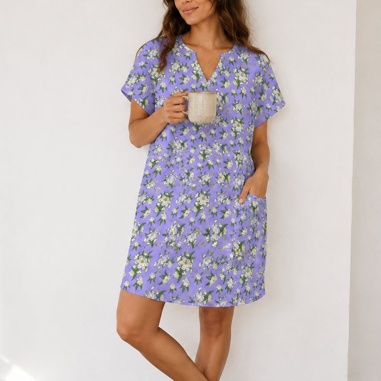 THE ANYWHERE DRESS GARDENIA