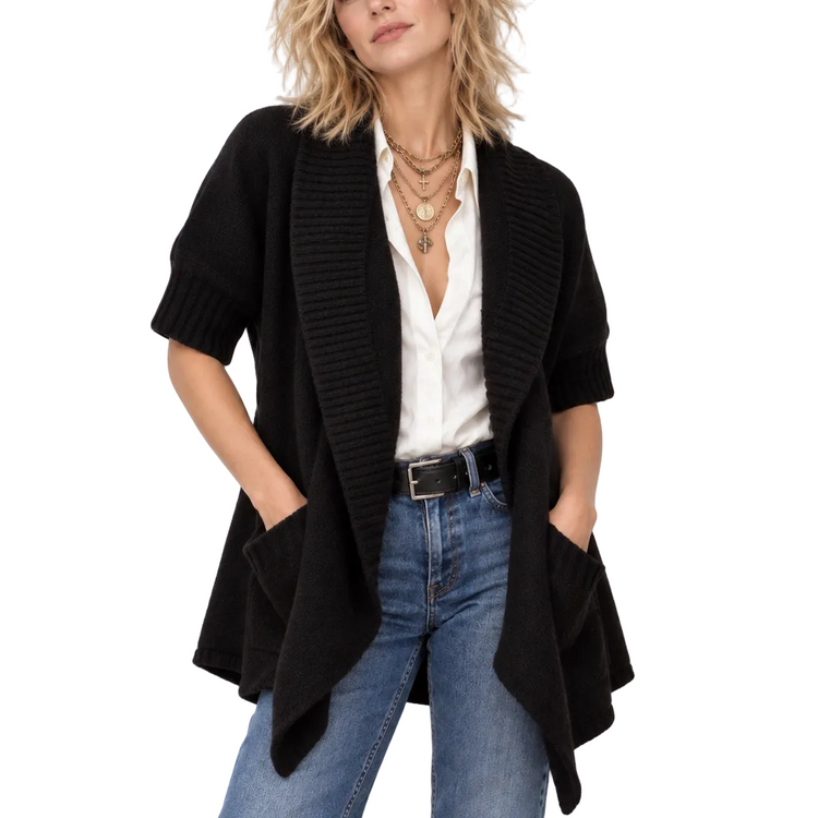 GIRL'S BEST FRIEND SWEATER BLACK