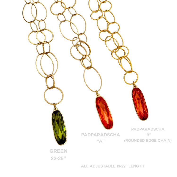 JELLYBEAN PENDANT NECKLACE