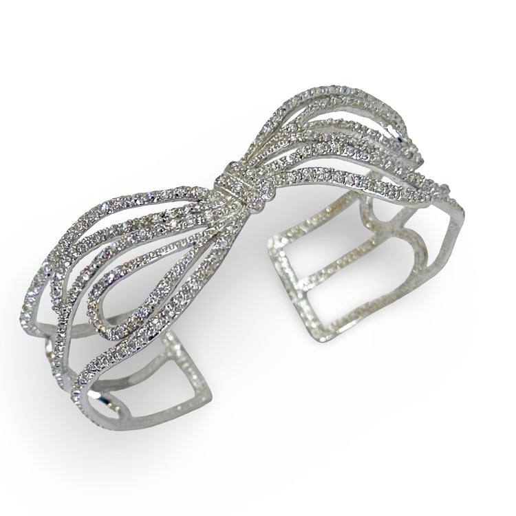 Pavé Bow Bracelet