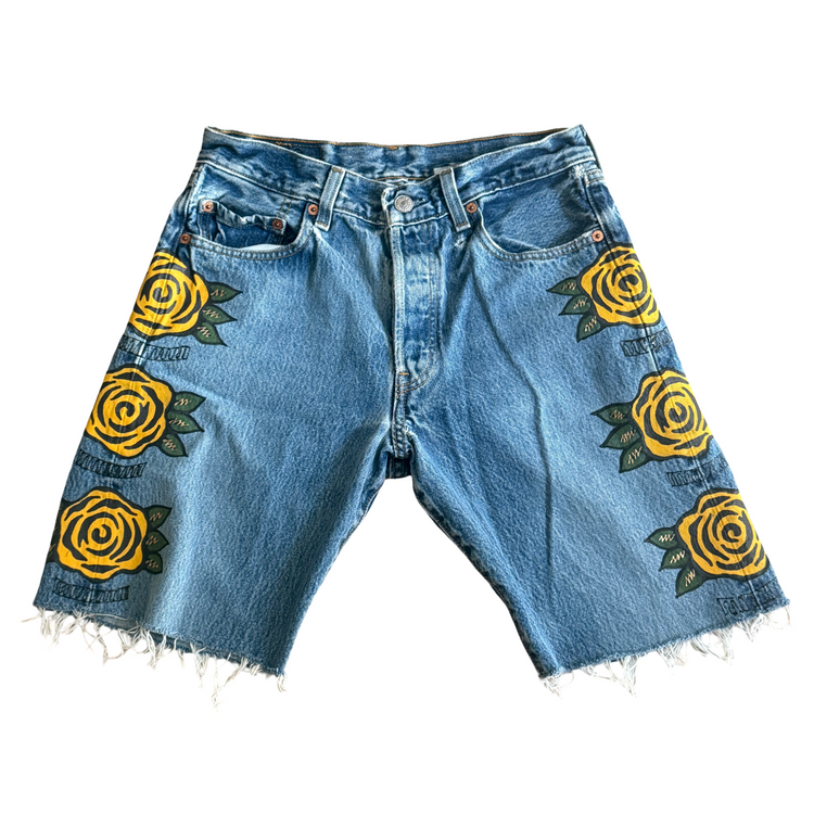 YELLOW ROSE SHORTS