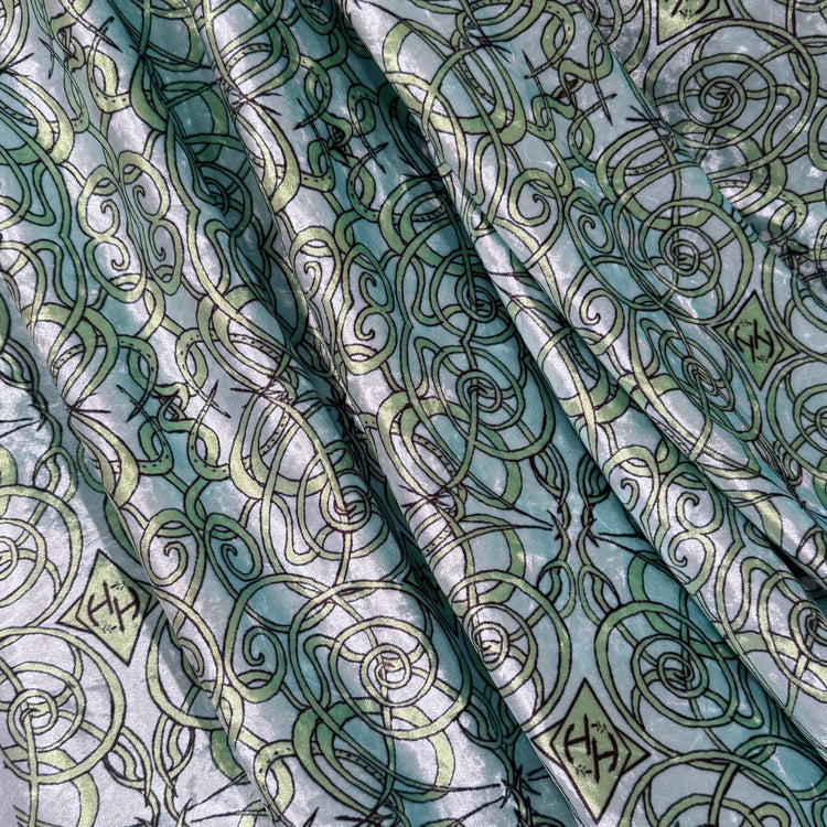 MALIBU MONOGRAM COZY DOUBLE FACED THROW BLANKET