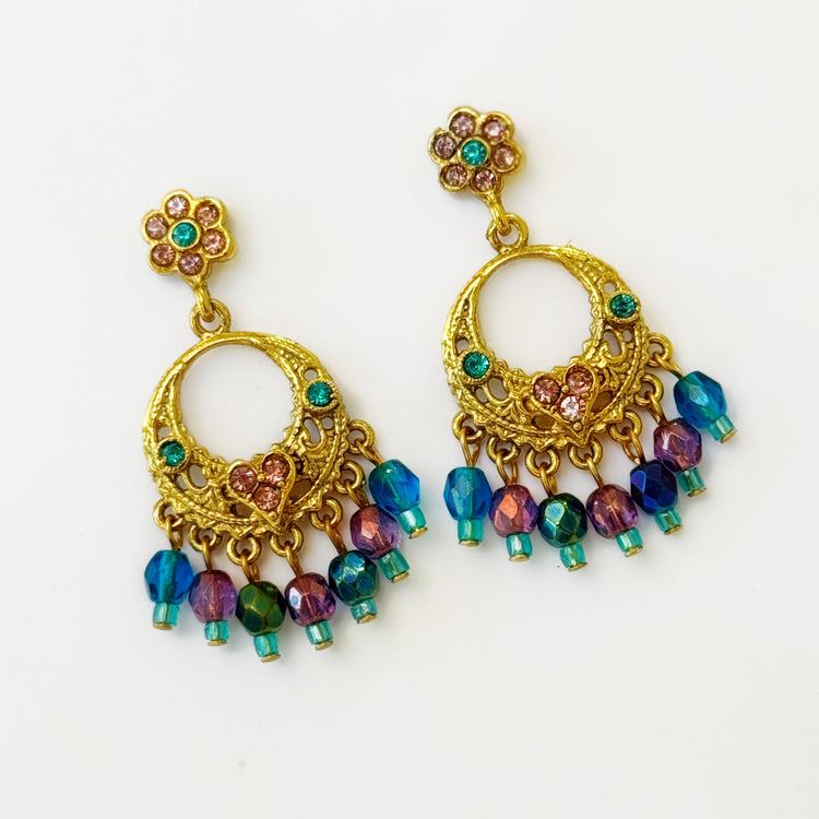 MIDNIGHT AT THE OASIS EARRINGS LAGOON