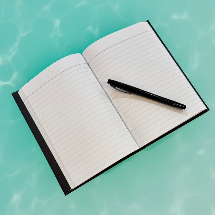 THE WORLD IS YOUR OYSTER HARDCOVER JOURNAL