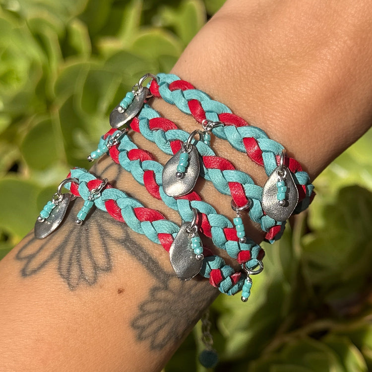 THE STEVIE CHARM BRACELET- PAINTED PONY