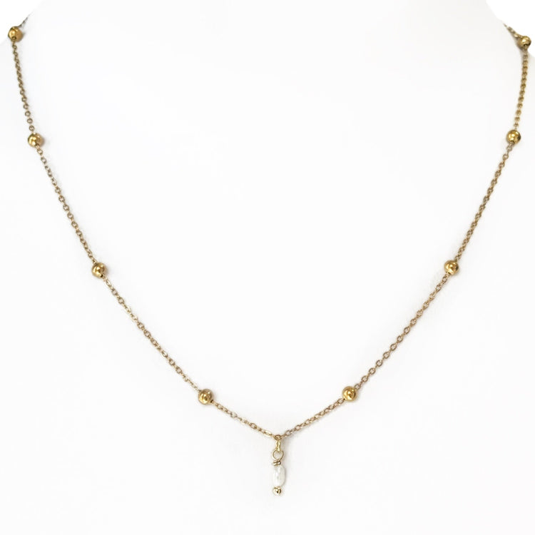 PETIT PEARL NECKLACE