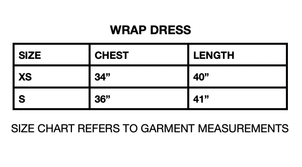 THE BLACK WRAP DRESS