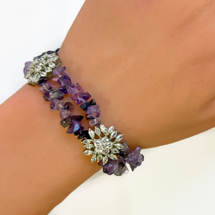 ARIZONA AMETHYST TOGGLE BRACELET