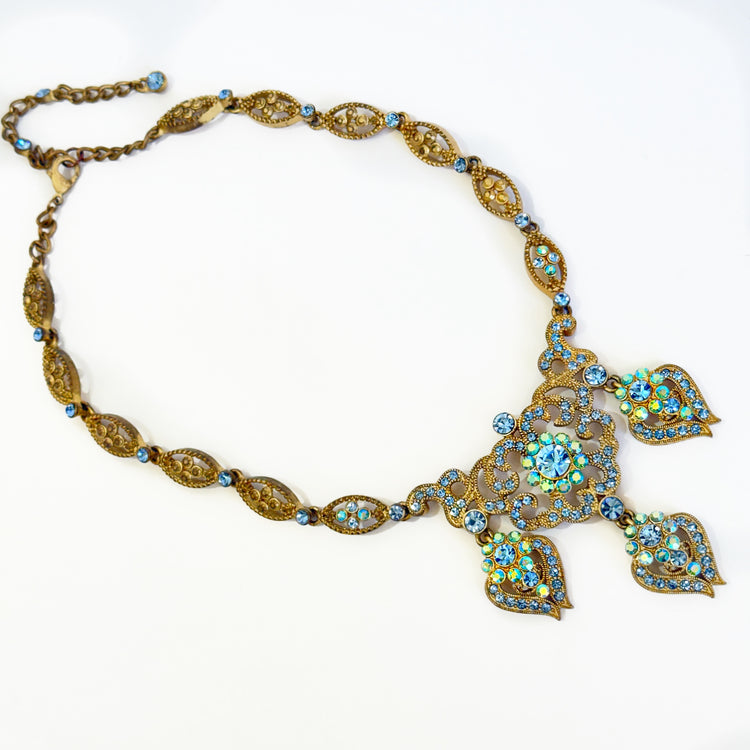 AURORA FLORA AZUL NECKLACE