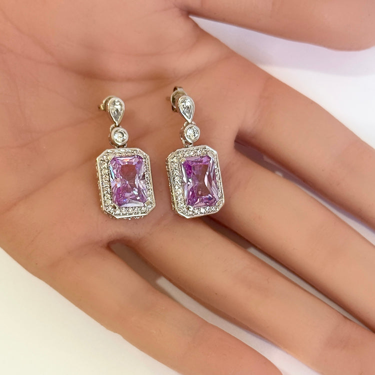 LAVENDER DREAM EARRINGS