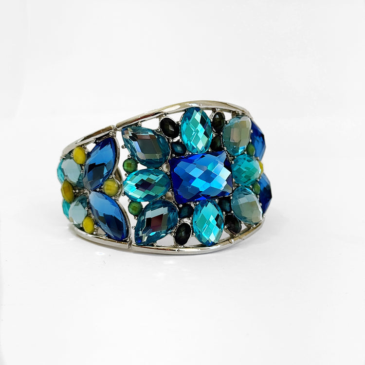 CRYSTALARIUM CUFF BLUE