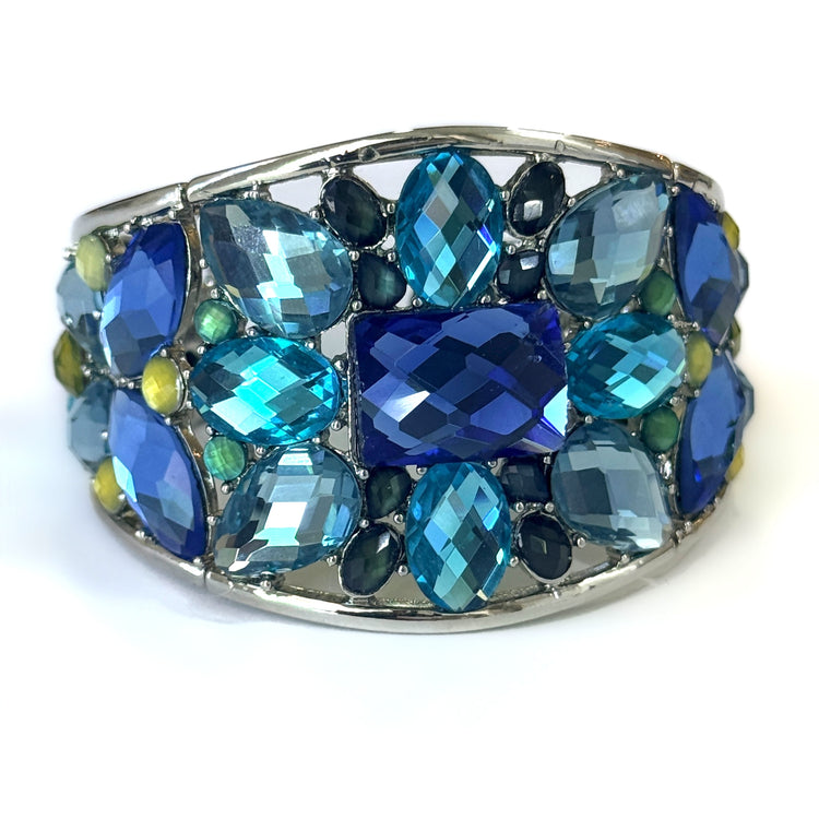 CRYSTALARIUM CUFF BLUE