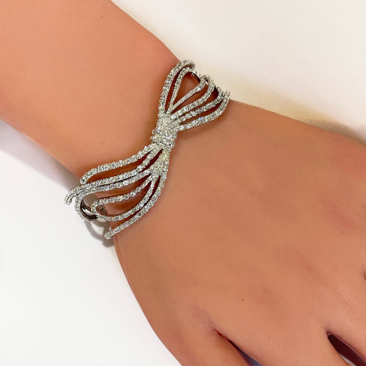 Pavé Bow Bracelet