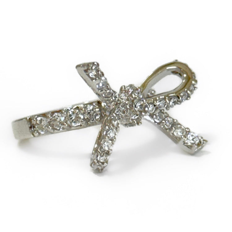 Pavé Bow Ring