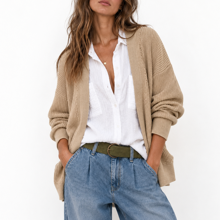 THE BISCOTTI CARDIGAN