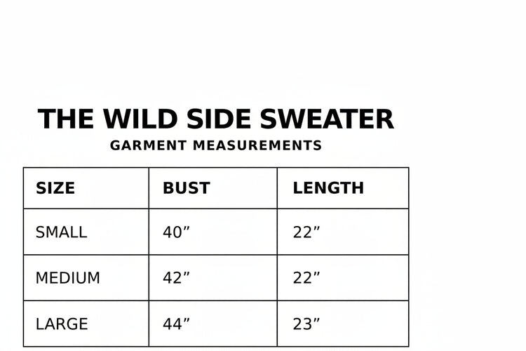 THE WILD SIDE LEOPARD SWEATER