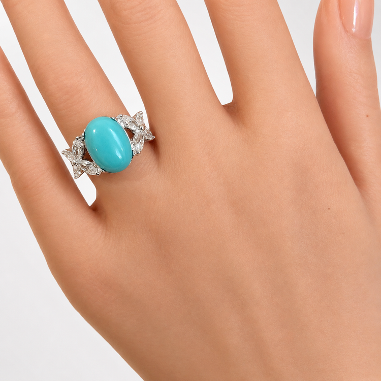 TURQUOISE MARQUISE RING