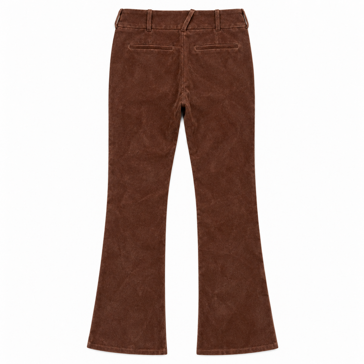 THE FOXY LADY CHOCOLATE BOOTCUT FLARES