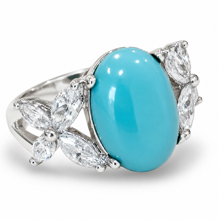 TURQUOISE MARQUISE RING
