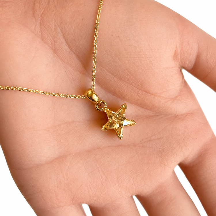 PETIT CHAMPAGNE SUPER NOVA NECKLACE