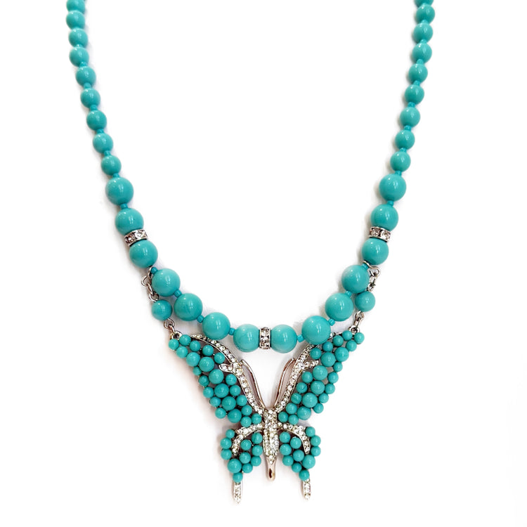 BUTTERFLIES & MOONBEAMS NECKLACE