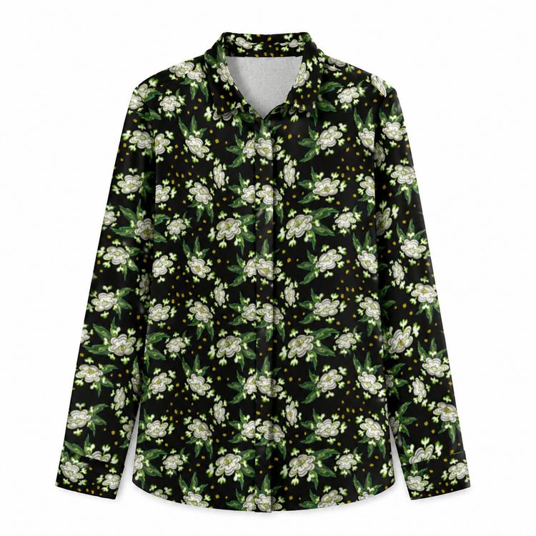 THE GARDENIA SHIRT IN STRETCH COTTON POPLIN