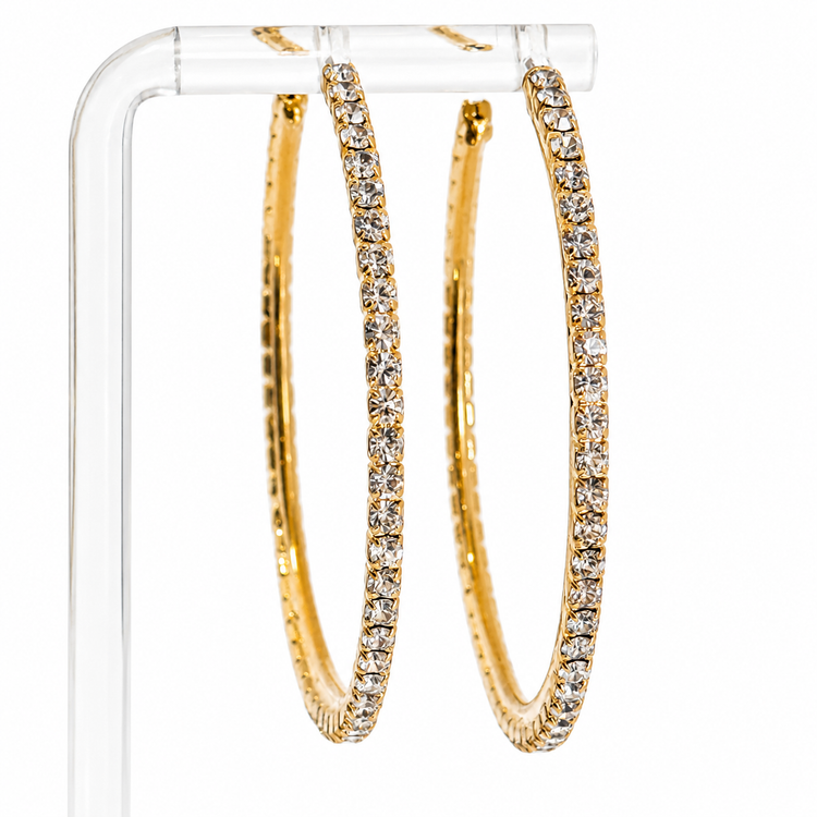 SKINNY LEGEND HOOP EARRINGS