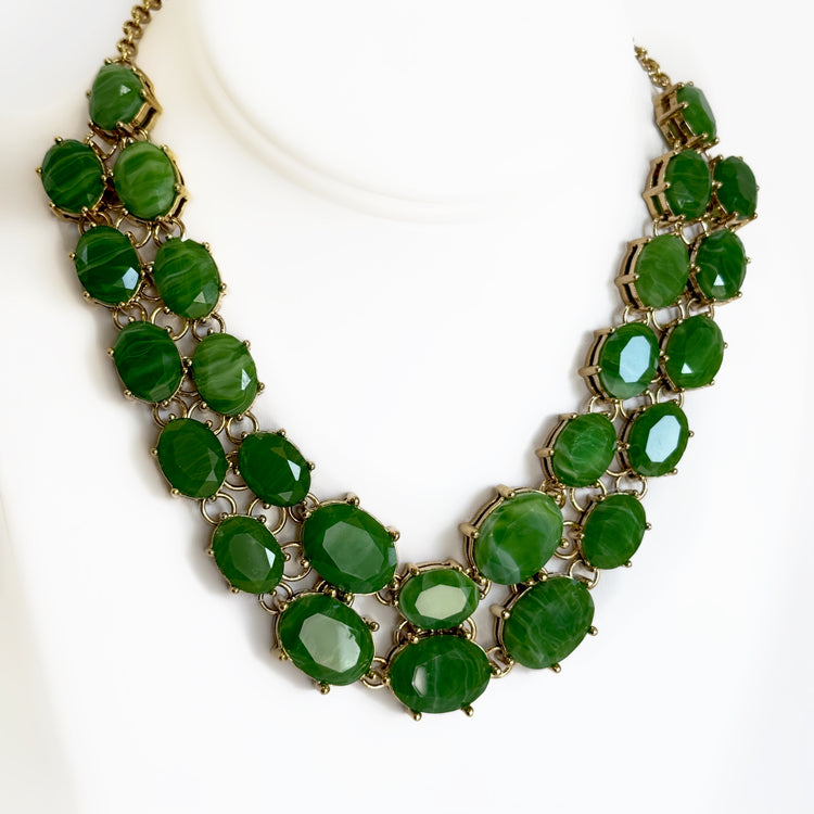 GREEN IS THE WORD NECKLACE