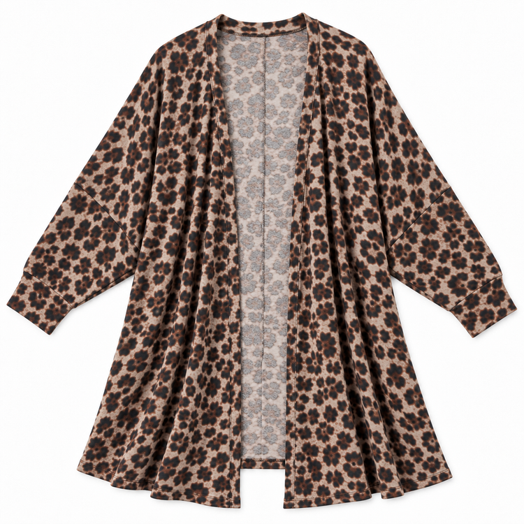THE NICOLE CARDIGAN - LEOPARD