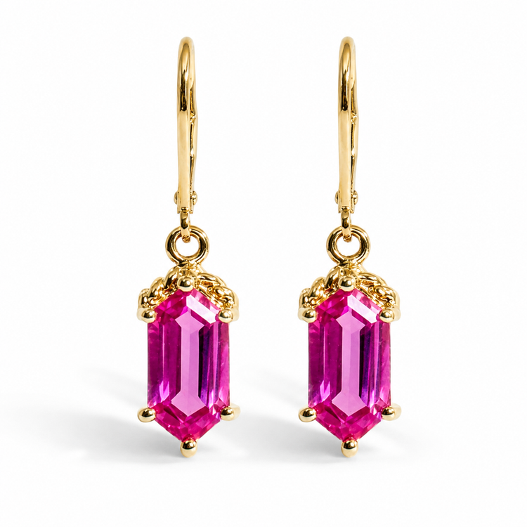 PETIT ORCHID EARRINGS