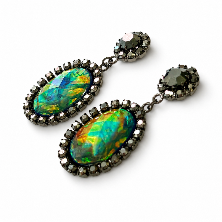 DRAGONFLY OPAL EARRINGS