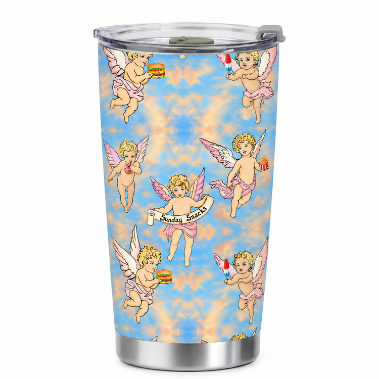 THE SMALL DRINK SUNDAY SNACKS EDITION 20 OUNCE TUMBLER!