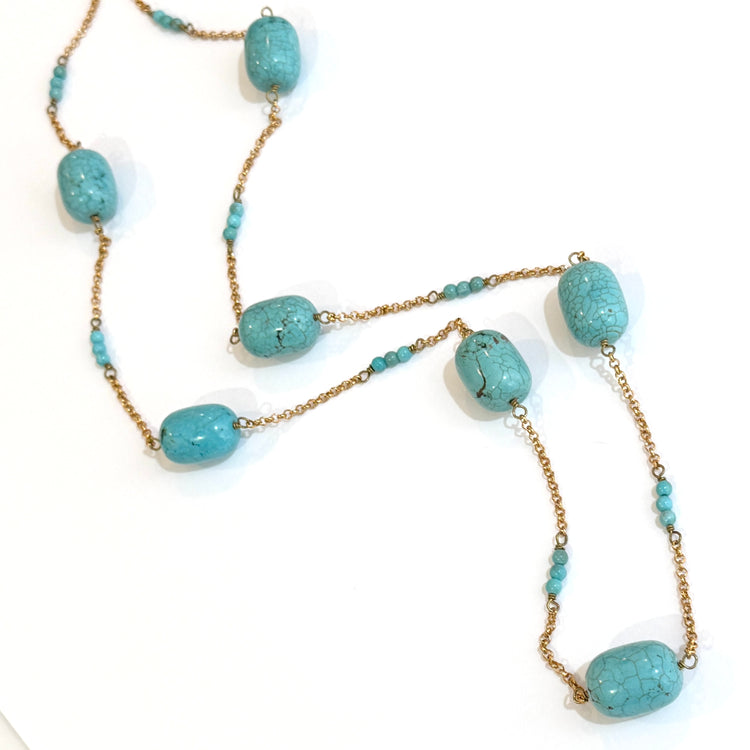 BLUE NOMAD NECKLACE