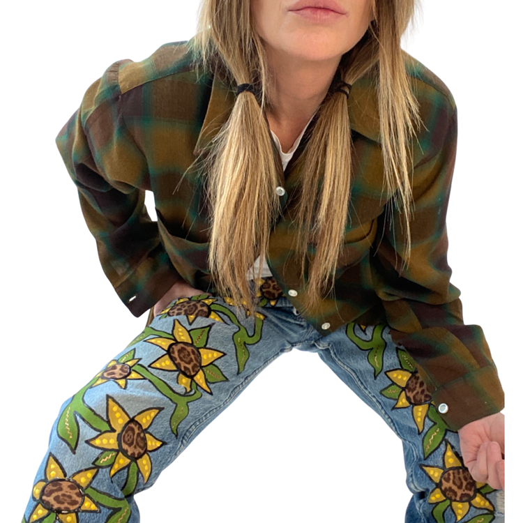 WILD SUNFLOWER JEANS