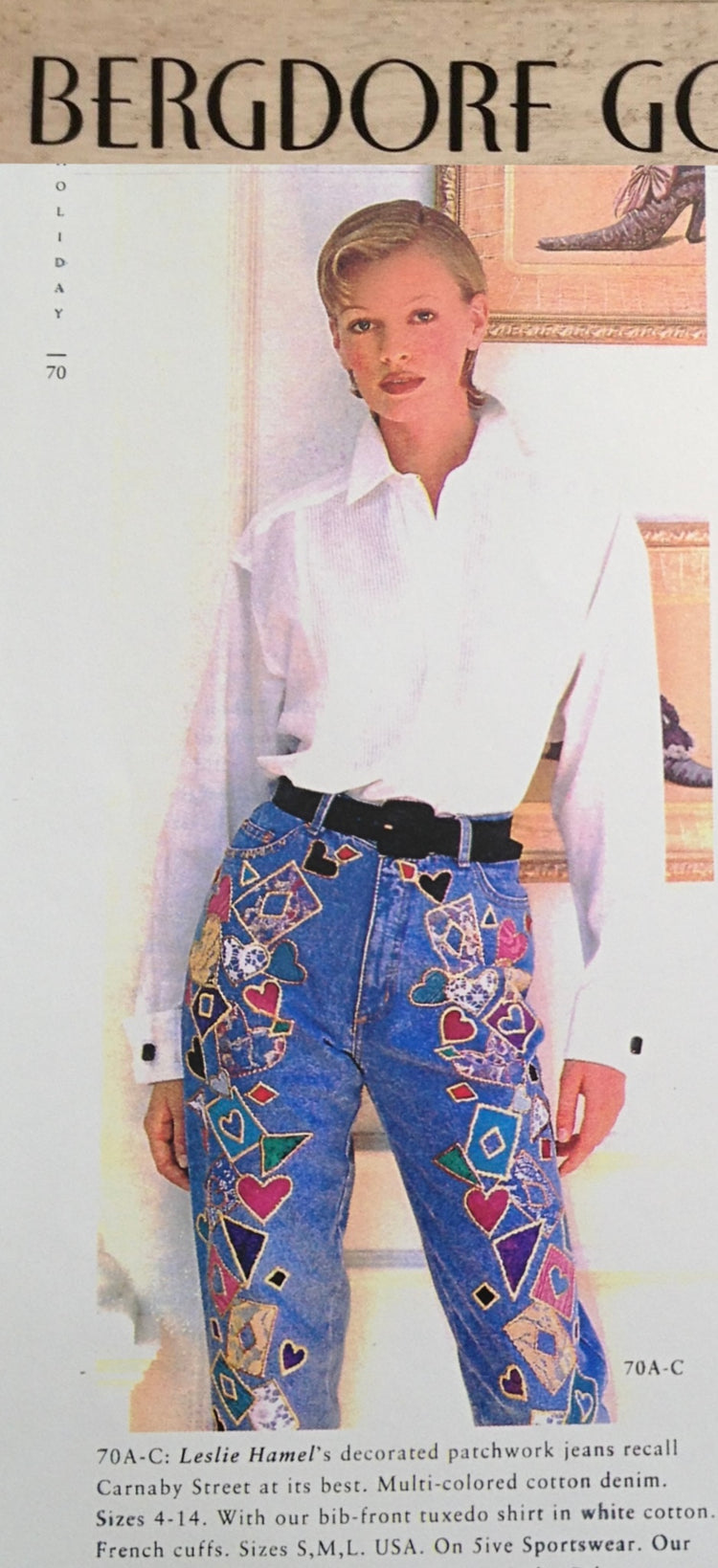 MULTIMEDIA PATCHWORK APPLIQUE JEANS